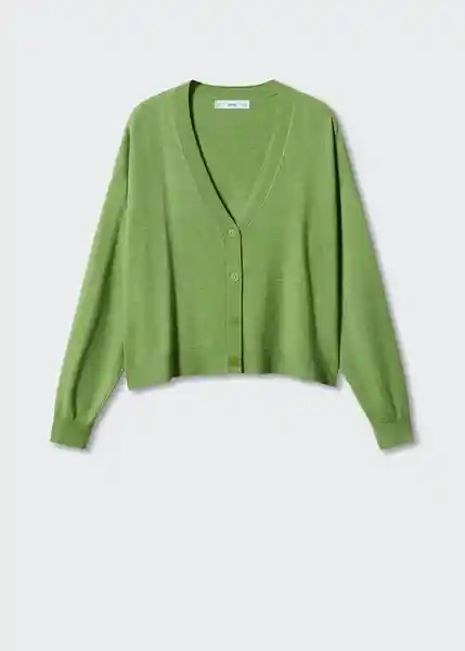 Cárdigan Lucca Verde Pastel Talla S Mujer Mango