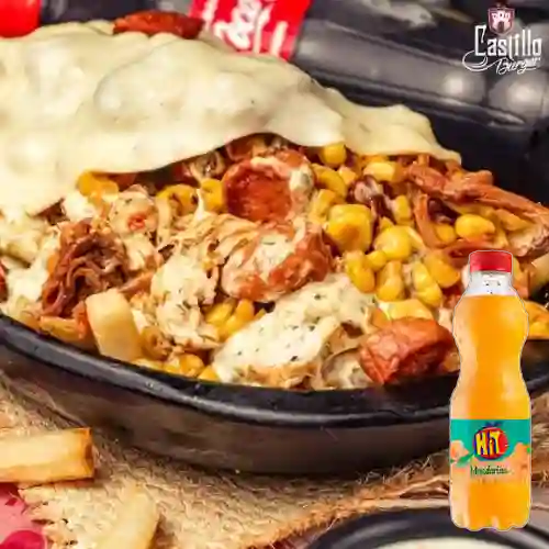 Combo Papas Locas Rancheras + Hit Mandarina 500 ml