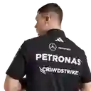 Adidas Camiseta Polo F1 Mercedes Lifestyle Hombre Negro Talla XL