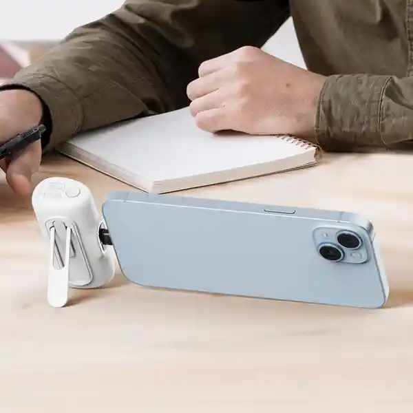 Iwalk Batería Con Soporte L.P L Blanco 5000mah