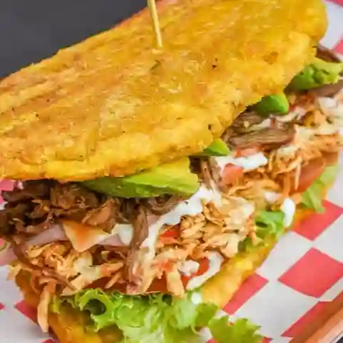 Patacón Carne