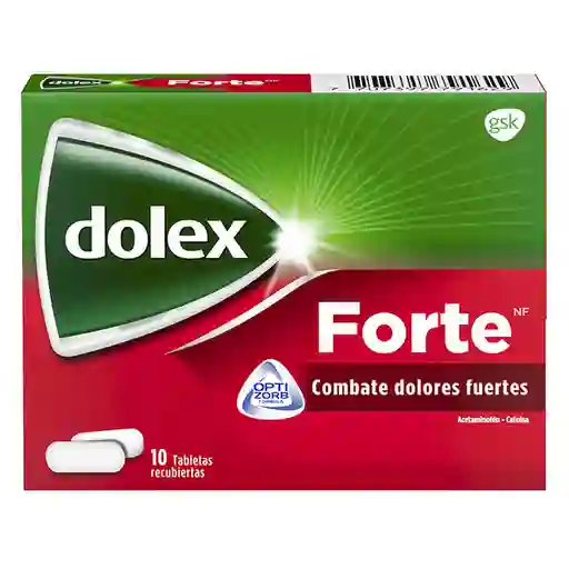 Dolex Forte Tabletas (500 mg/65 mg)