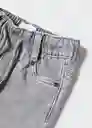 Jean Pablo Tejano Gris Talla 69 Niños Mango