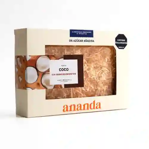 Torta de Coco - Sin Azúcar Añadida