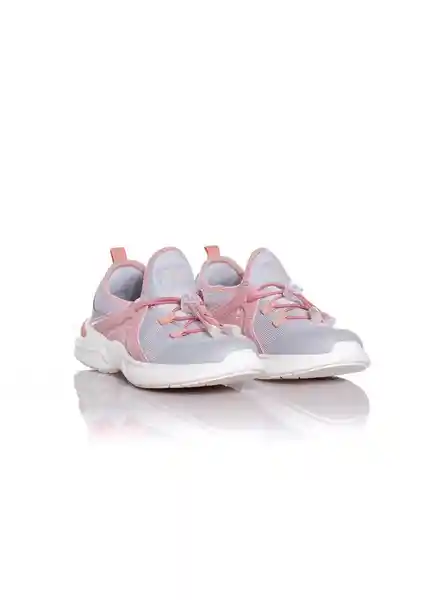 Bronzini Active Tenis Niña Color Gris / Rosado Talla 35