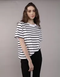 Camiseta Mujer Negro Talla: X-SMALL 1087032 American Eagle