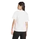Adidas Camiseta W Manga Corta Lifestyle de Mujer Blanco Talla S