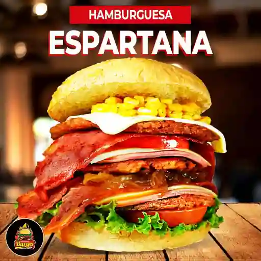 Hamburguesa Espartana Triple