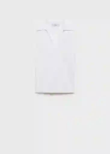 Top Moiso Crudo Talla XS Mujer Mango