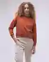  Buzo Mujer Naranja Talla Xl 680D002  AMERICANINO  