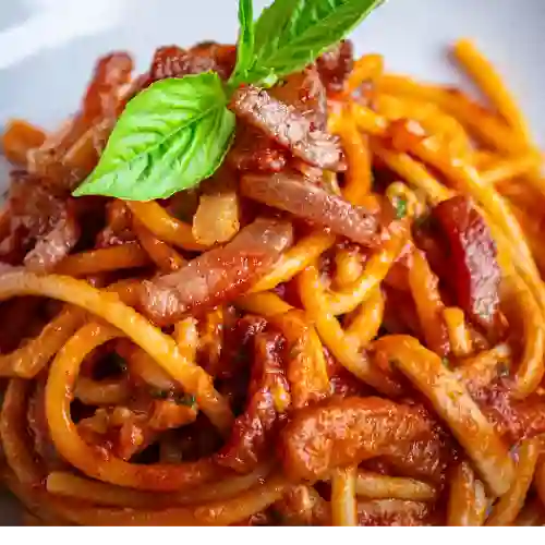 Pasta Amatriciana con Guanciale