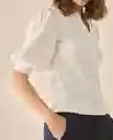 Camiseta Blanco Claro Talla L 603G016 Esprit