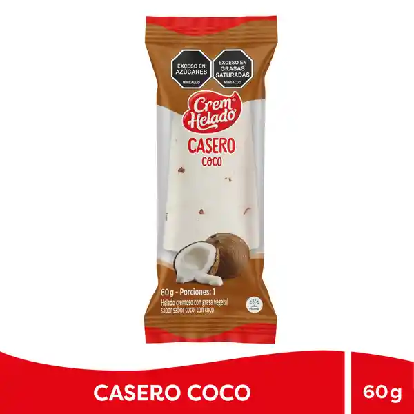 Helado Crem Helado Casero Coco 60 g