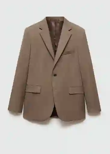 Blazer Milan Beige Talla 50 Hombre Mango