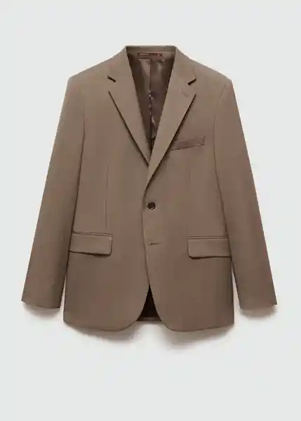 Blazer Milan Beige Talla 50 Hombre Mango