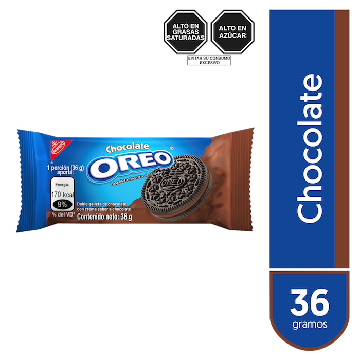 Oreo Galleta Sabor de Chocolate 36 g