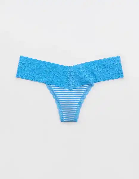 Panti Aerie Azul Talla Large American Eagle 6992519