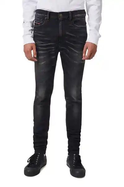 Diesel Jean D-Amny-Y Para Hombre Gris Oscuro Talla 34