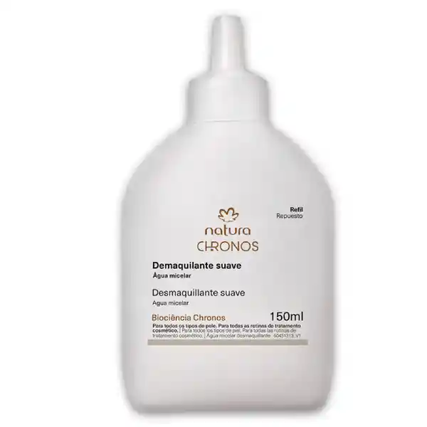 Repuesto Agua Micelar Desmaquillante Suave Derma Chronos
