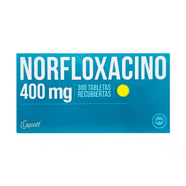 Laproff Norfloxacino (400 mg)