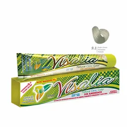 Visalia Tinte Rubio Cenizo Extra Claro Perlado No. 9.1 60 g