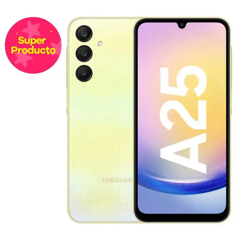 Celular Samsung Galaxy A25 128 Gb 6 Gb Ram Amarillo