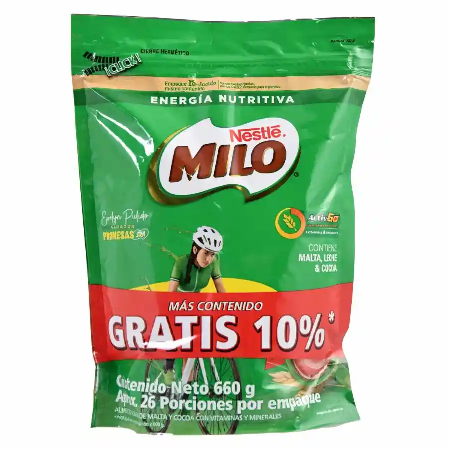 Beb Achoc Milo Act-go D/pack Gt 10%