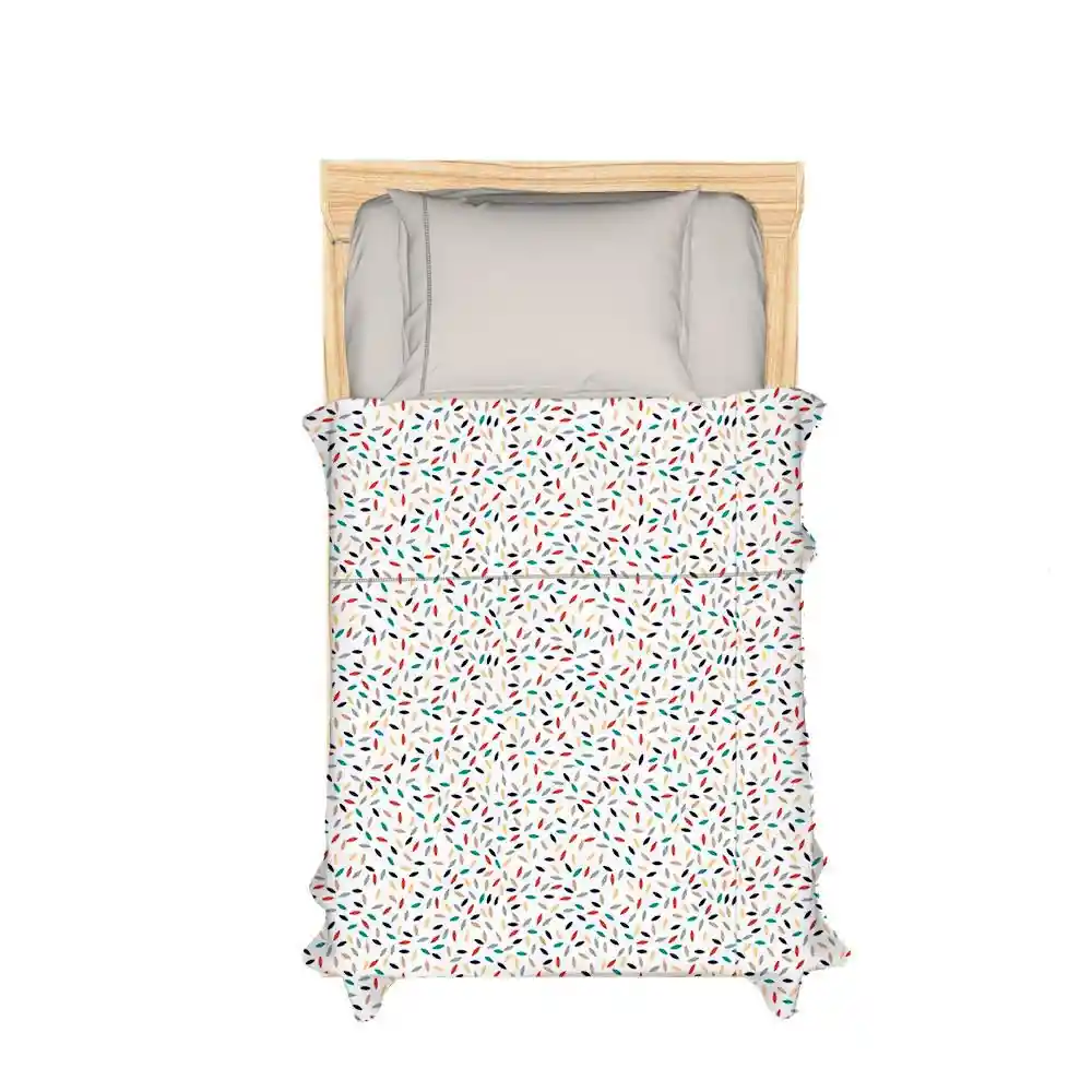 Juego de Cama Exito Sencillo (100 X 190 Cm) N/a Poliéster Bugy