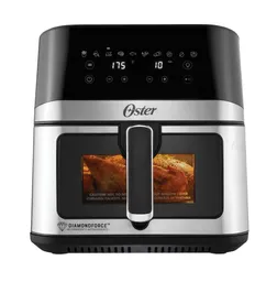 Freidora 7.5 Digital Oster Digital Negro Con Plateado 2204933