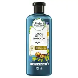 Shampoo Herbal Essences Bio:Renew Aceite de Argan de Marruecos Champu 400 ml