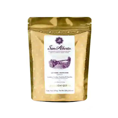 Café san alberto gesha corazón molido