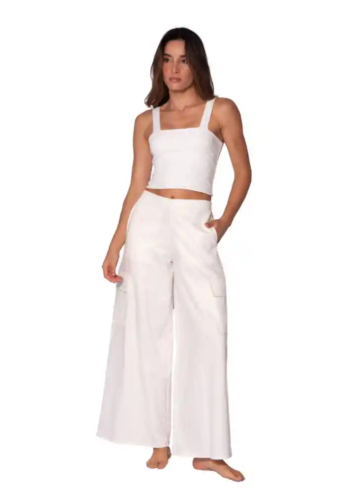 Pantalon Basico L-beige