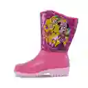 Disney Botas Araan Minnie Niña Rosa Talla 27