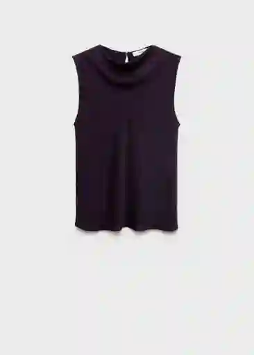 Blusa Mart Burdeos Talla M Mujer Mango