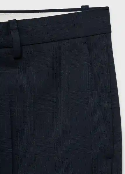 Pantalón Milan Marino Talla 42 Hombre Mango