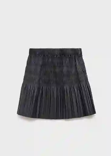 Falda Judith Negro Talla 08 Niña Mango