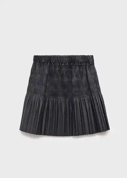 Falda Judith Negro Talla 08 Niña Mango
