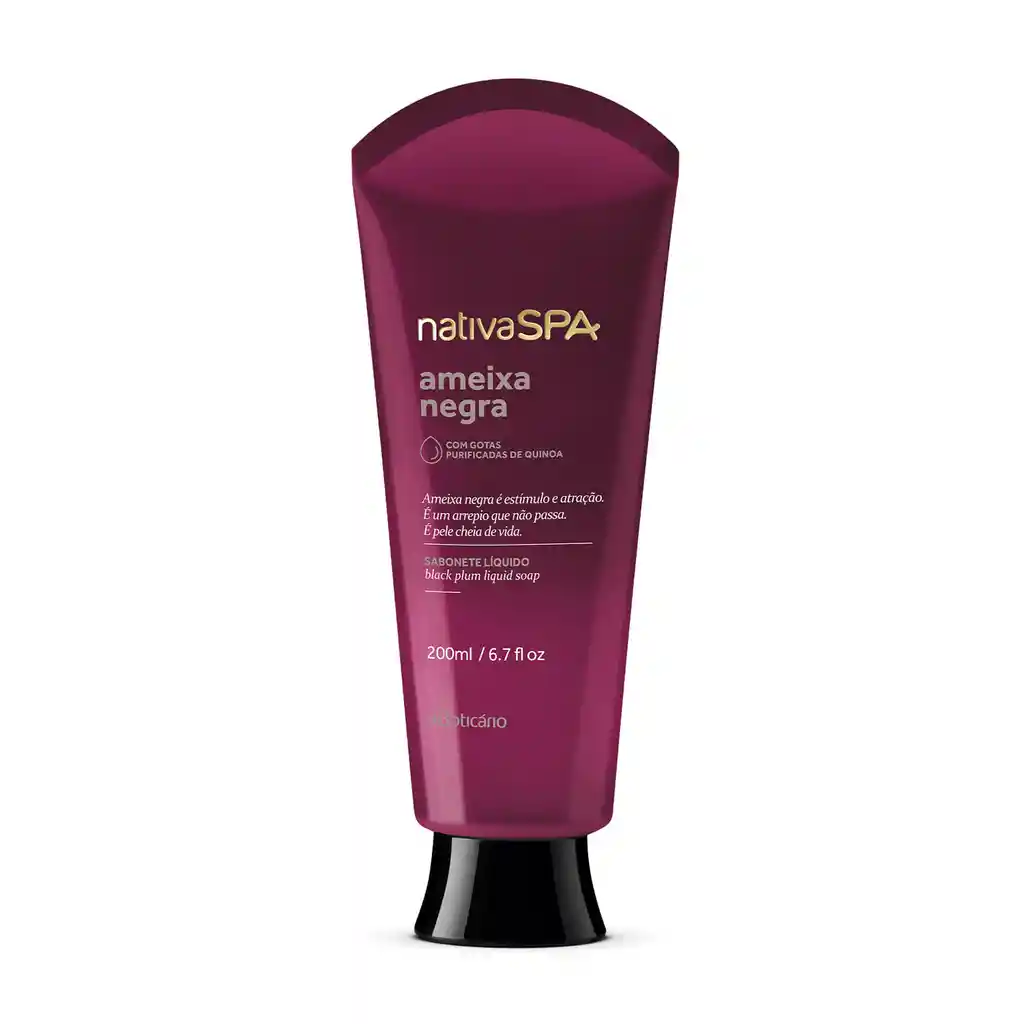 Nativa Spa Jabón Líquido Ameixa Negra