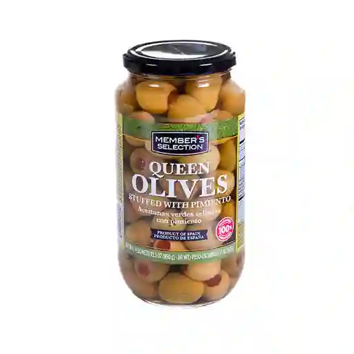 Members Selection Aceitunas Verdes Rellenas Con Pimiento