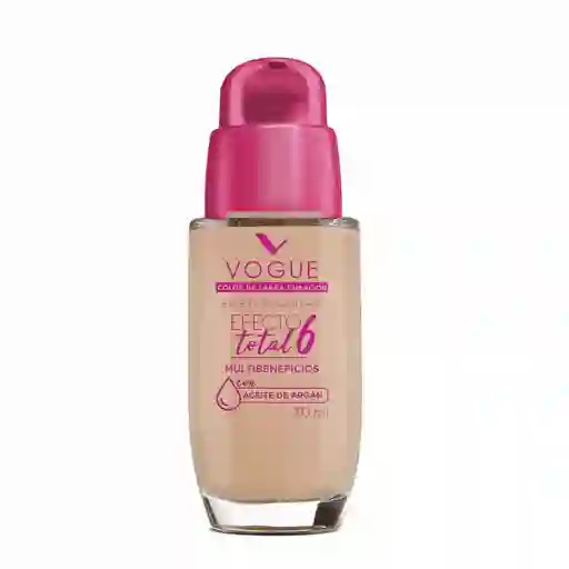 Vogue Base de Maquillaje Líquida con Aceite de Argán ET6