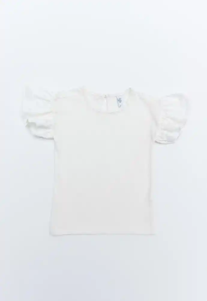 Camiseta Manga Corta 5t-blanco