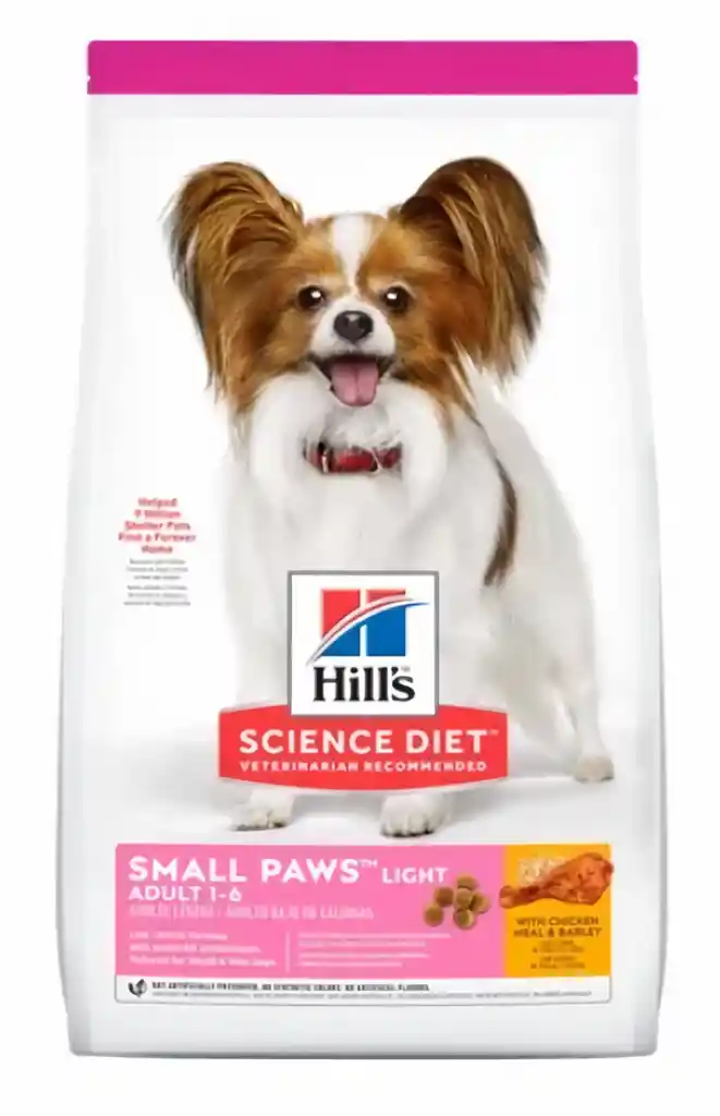 Hills Alimento Para Perro Small Paws Light Adult 1 A 6.2 Kg
