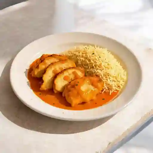 Combo Pollo O Cerdo A La Naranja Premium
