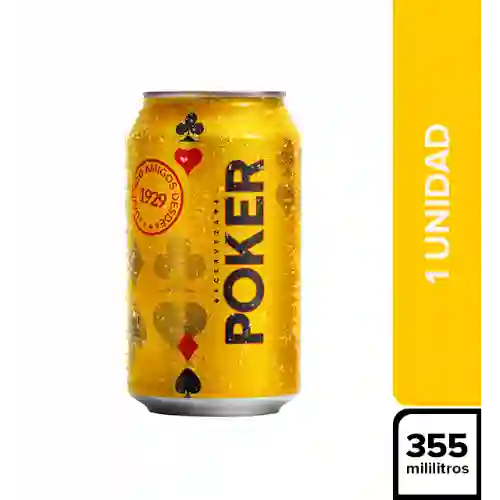 Poker Lata 355 ml