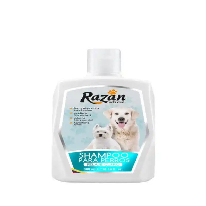 Razan Shampoo para Perro Pelaje Claro