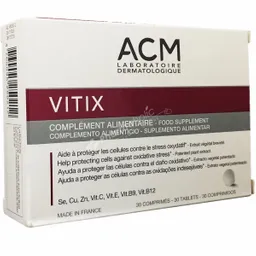 Vitix Suplemento Alimenticio Complemento 30 Tabletas