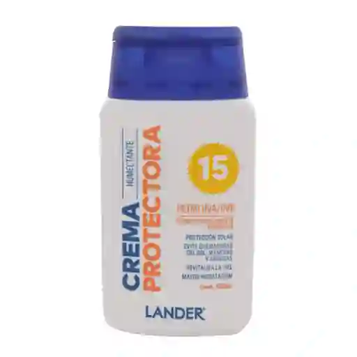 Lander Crema Humectante Protectora SPF 15