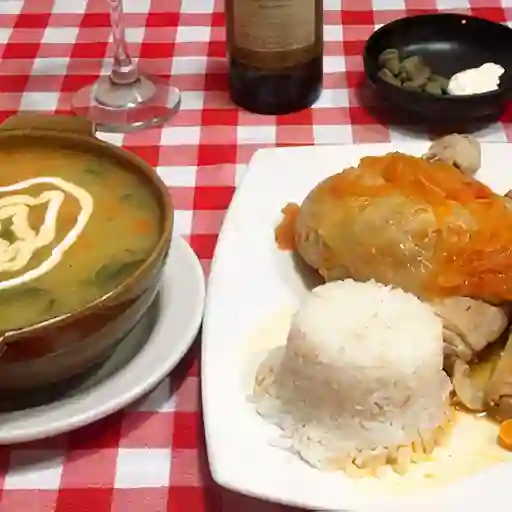 Ajiaco con Pollo