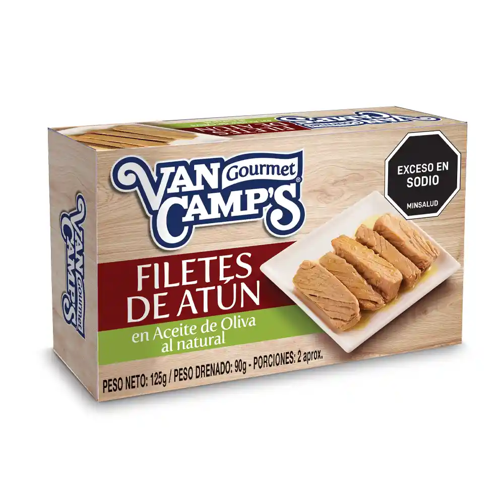Filetes de Atún Aceite Oliva Van Camps