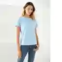 Camiseta Azul Talla S 144214 601F022 Esprit
